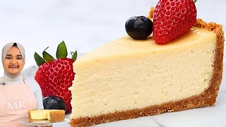 The creamiest CHEESECAKE Ive ever had Easy New York cheesecake recipe no water bath [upl. by Hindorff]