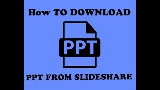 How to download ppt from slideshare [upl. by Barnum868]