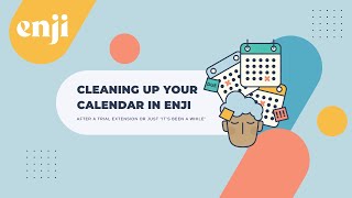 How to clean up your calendar in Enji [upl. by Rizika890]