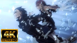 Todoroki vs Dabi 4K Finale  My Hero Academia S7 E19 [upl. by Nyrhtakyram]