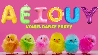 Vowels elementarykids VowelDanceParty LearnVowels KidsSongs EducationalMusic IPaintByTaj kids [upl. by Seana325]