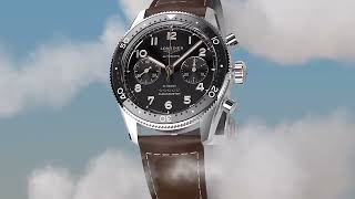 LONGINES SPIRIT FLYBACK  LEATHER [upl. by Laehplar]