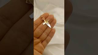 Polishing amp Finishing A Silver Dagger necklace  handmadejewelry jewelrymaking jewelry [upl. by Aerdnac]