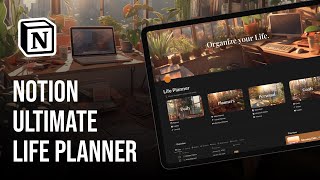 How to Organize and Plan your Life in Notion  Ultimate Life Planner Notion Template [upl. by Notsgnal]