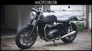 Another Motone Customs haul for Triumph Street Twin [upl. by Nohs]