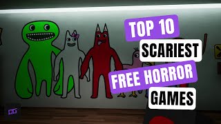 Top 10 Scariest Free Horror Games on Steam 2024 [upl. by Sonja]