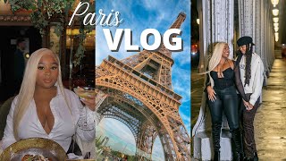 vlog baecation in paris eiffel tower disneyland photoshoot [upl. by Millburn657]