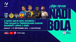 Tok Gajah amp Terengganu Sasar Bangkit Lepas 3 Seri  Nadi Bola Latihan Pasukan [upl. by Pussej278]