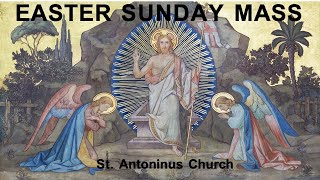 EASTER SUNDAY MASS  St Antoninus Church 33124 [upl. by Eleazar509]