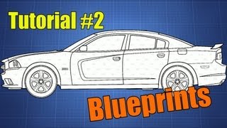 Blender Made Easy Tutorial 2 Blueprint SetUp [upl. by Llehcsreh]