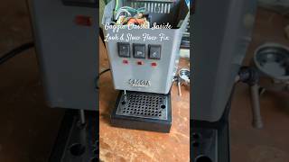 Gaggia Classic Inside Look amp Slow Flow Fix [upl. by Bogey296]