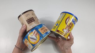 Si tienes LATAS prueba hacer estas IDEAS ManualidadesdiyartesanatoReciclaje Arte en casa [upl. by Yrruc]