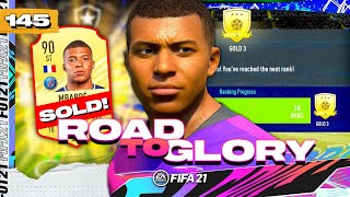 FIFA 21 ROAD TO GLORY 145  MBAPPE SOLD WHAT’S NEXT [upl. by Nylarad432]