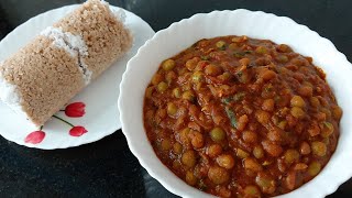 Green Peas Curry  Simple Green Peas Masala Recipe For AppamIdiyappamPuttuChapathi  Ep 65 [upl. by Dorreg]