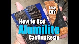 How to use Alumilite Casting Resin for DIY crafts [upl. by Racklin]