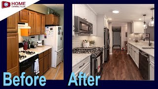 Outdated Galley Kitchen Gets Complete Renovation with Improved Functionality [upl. by Etolas]