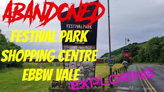 EXPLORING ABANDONED SHOPPING CENTER  GARDEN FESTIVAL EBBW VALE [upl. by Sardella]