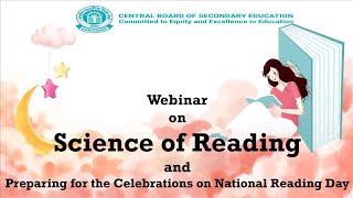 CBSE Webinar on Science of Reading and Preparation for the Celebration on National Reading Day [upl. by Melas]