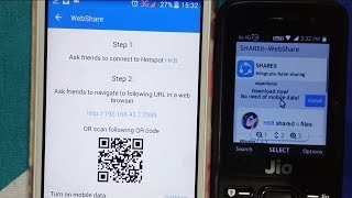 how to download amp install shareit in jio phone  jio phone me shareit kaise chalaye [upl. by Sisely]