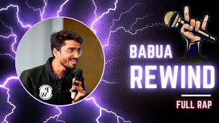 Babua Rewind Udaan Batchs Epic Journey with Ritik Sir  Rap by Anand Nawab [upl. by Doi222]