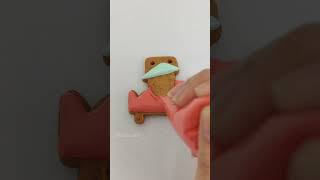 紅色飛機 lepetitprince diy handmade cookies cindycookie 辛蒂庫奇 [upl. by Enwahs825]