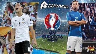 Canzone EURO 2016  ITALIA VS GERMANIA Parodia [upl. by Idalina]