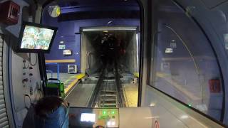 Funicular de la Grande Motte  Tignes Val dIsere Hyperlapse 2019 [upl. by Annekim428]