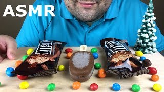 ASMR CHOCOLATE ICE CREAM MampMs Dessert Eating Sounds NO TALKING [upl. by Anyt]