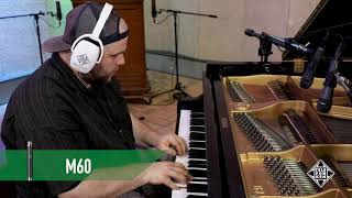 PIANO JAZZ TELEFUNKEN M81 TF47 M60 MICROPHONE COMPARISON [upl. by Nalahs]