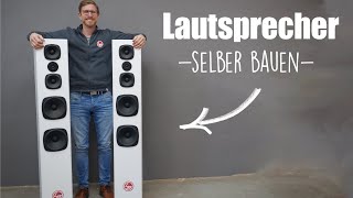 HighEnd Lautsprecher Selbstbau  Da freut sich der Nachbar [upl. by Sorkin312]