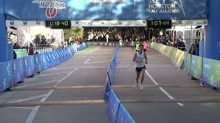 2024 Chevron Houston Marathon and Aramco Houston Half Marathon [upl. by Dorman227]