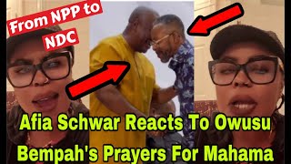 BREAKING AFIA SCHWARZENEGGER REVEALS WHY REV OWUSU BEMPAH PRAYED FOR MAHAMA🔥 [upl. by Kowtko]