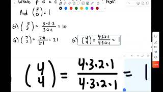 Binomial Coefficients [upl. by Aid]