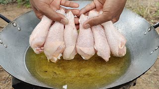 Tasty Deep Fried Chicken Drumstick Recipe  Kdeb Cooking [upl. by Vania237]