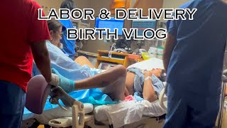 BIRTH VLOG  REAL amp RAW LABOR amp DELIVERY  NORTHSIDE HOSPITAL ATLANTA  39 WEEKS amp 6 DAYS INDUCTION [upl. by Schlessinger]