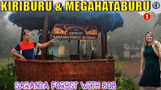 Saranda Forest Part One  Kiriburu  Meghataburu  Sunset  Thrilling road trip from Barbil Odisha [upl. by Aldwin]