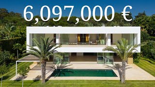 Golfside 6 exquisite modern villa in Finca Cortesin  6097000€ [upl. by Mulry194]