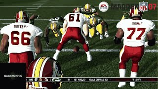 Madden NFL 07  Superstar QB  Washington Redskins  Season 2  Game 11 vs Packers [upl. by Yliah469]