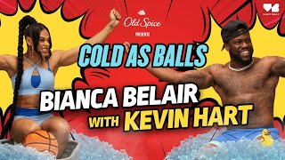 Bianca Belair Shows Why She Is The EST In The Ice Tubs With Kevin Hart  Cold as Balls  LOL Network [upl. by Nileuqcaj]