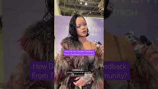 Rihanna on the difference between gaslighting and honest feedback rihanna fentybeauty [upl. by Edlun]