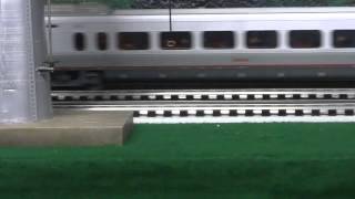 LIONEL 6 31714 ACELA PASSENGER SET PLUS 3 ADD ON CARS [upl. by Nugent]