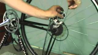 How to replace a bicycle chain with Sram power link [upl. by Amek]