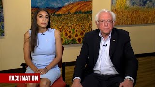 Bernie Sanders and Alexandria OcasioCortez on their progressive push in deepred states [upl. by Woodring992]