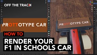 Putting decals on your car — How to render your F1 in Schools Car Episode 7  Off The Track [upl. by Releyks701]