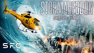 Stormageddon  Full Movie  Action SciFi Disaster  Earthquake Vs Tsunami [upl. by Corie618]