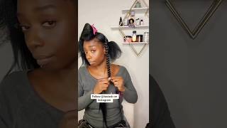 OMG Simple box braids for beginners braids hair shortsviral shorts taviasb [upl. by Huesman]