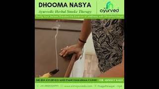 Enhance Respiratory Health Naturally with Dhooma Nasya Therapy ayurveda panchakarma hyderabad [upl. by Noirod341]