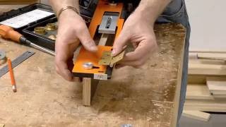 UJK Technology Hinge Jig With Clamp Plate [upl. by Novart943]