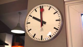 Swiss Railway Clock at Home [upl. by Drwde]