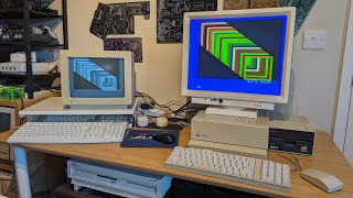 Monitor Update  Update and QampA  Apple iiGS [upl. by Mattah]